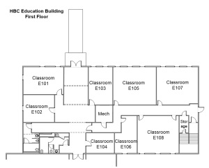 Ed Bldg First Floor
